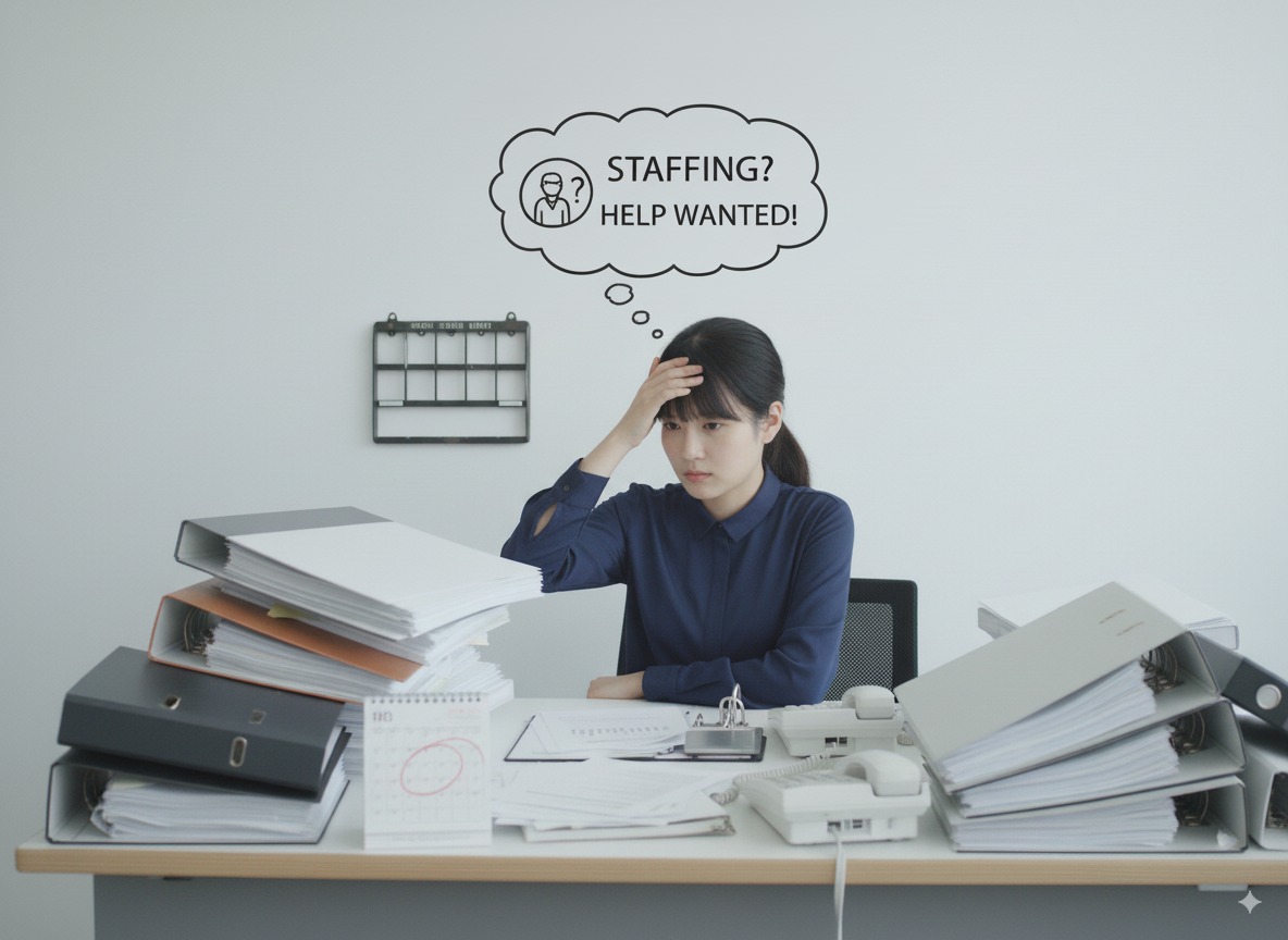 慢性的な人手不足